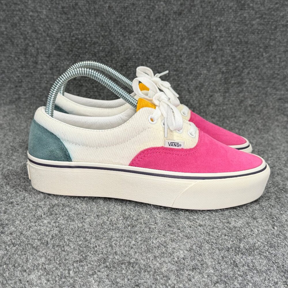 Vans Sneakers Women's Size 7 Retro Athletic Color‎ Block Low Lace Classic Shoes